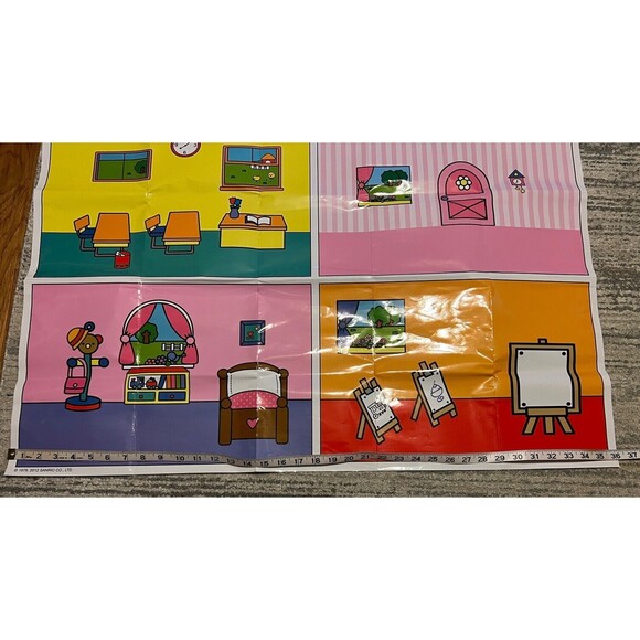 Hello Kitty Squinkie Figurines-Set of 9 With Play Mat - Picture 5 of 8